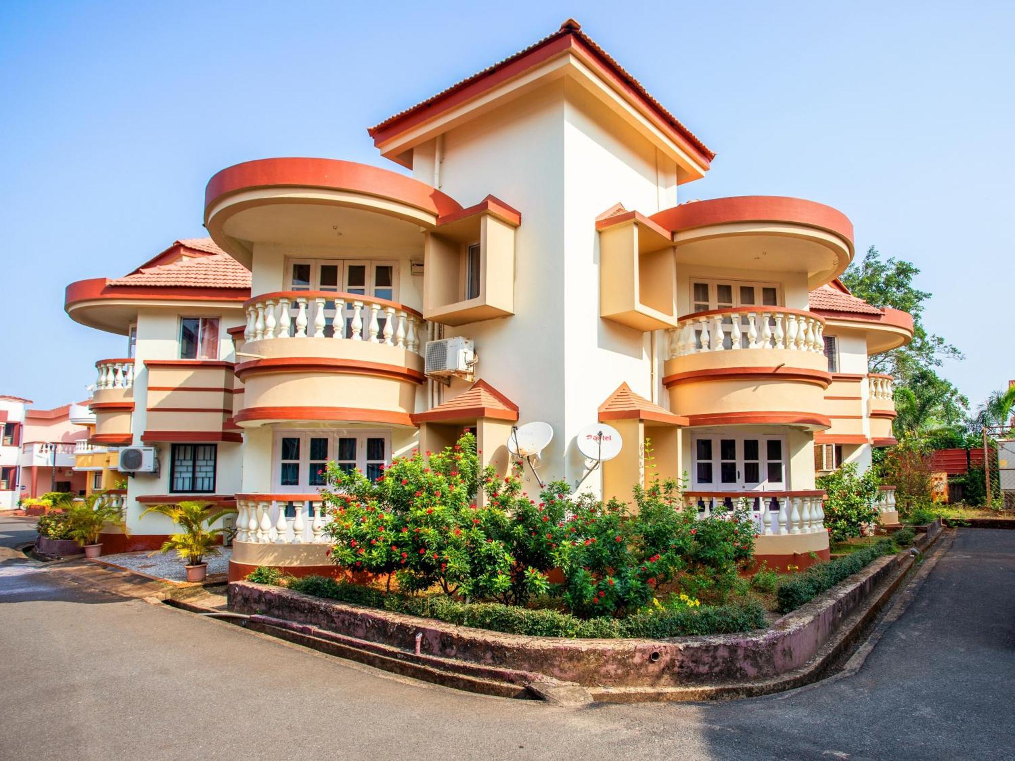 'Golden Sea Pearl' 1 Bhk Beach Apartment Benaulim Buitenkant foto