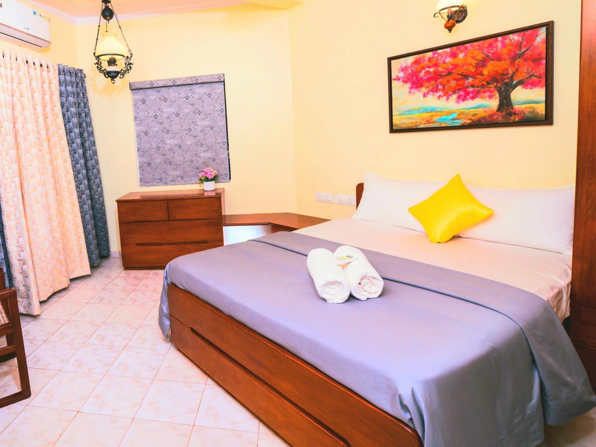 'Golden Sea Pearl' 1 Bhk Beach Apartment Benaulim Buitenkant foto